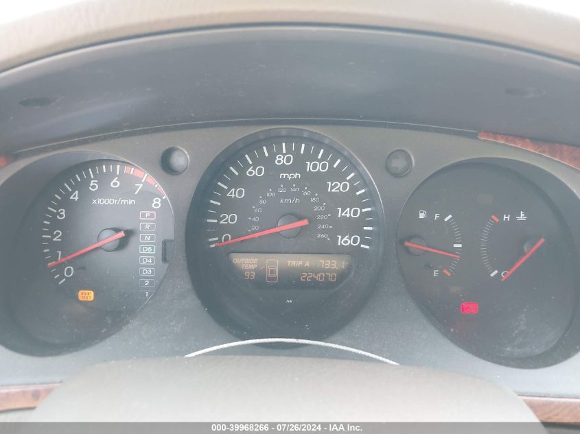 2003 Acura Cl 3.2 VIN: 19UYA42433A002588 Lot: 39968266