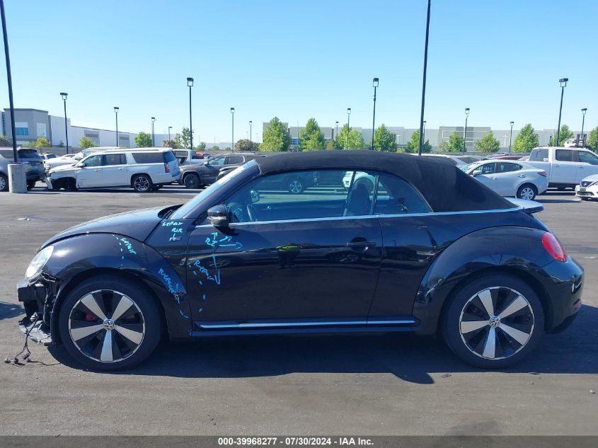 2014 Volkswagen Beetle 2.0T R-Line VIN: 3VW7T7AT4EM806187 Lot: 39968277