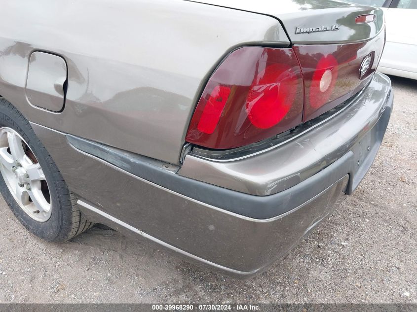 2003 Chevrolet Impala Ls VIN: 2G1WH55K339362045 Lot: 39968290