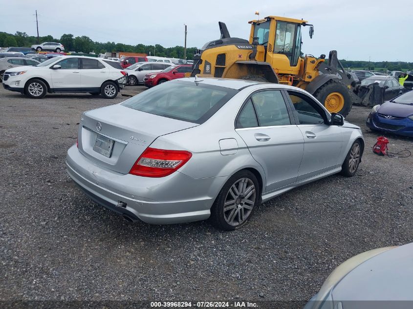 WDDGF81X79F310587 | 2009 MERCEDES-BENZ C 300