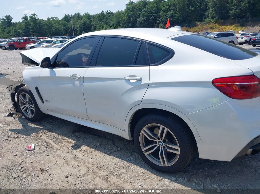 2015 BMW X6 xDrive50I VIN: 5UXKU6C58F0F93883 Lot: 39968298