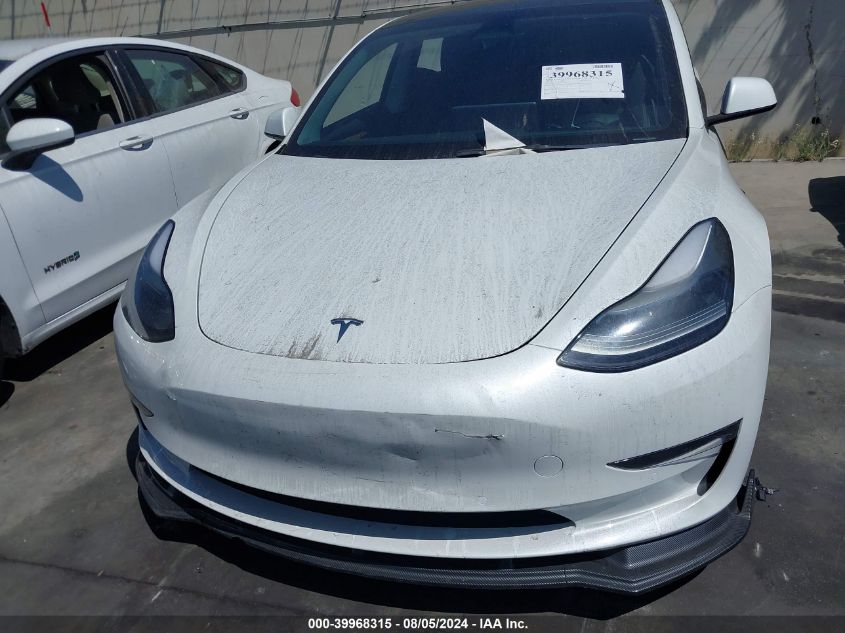 5YJ3E1EA8NF344500 2022 Tesla Model 3