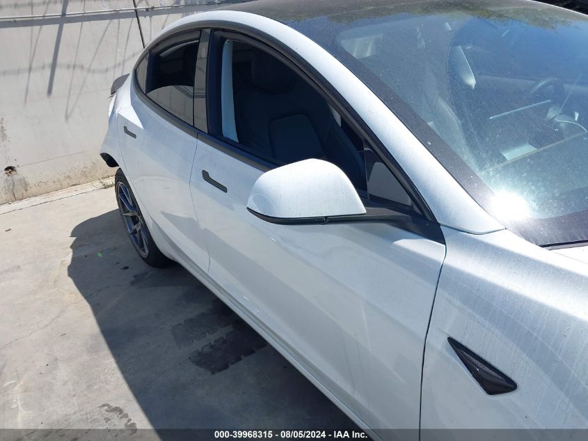 5YJ3E1EA8NF344500 2022 Tesla Model 3