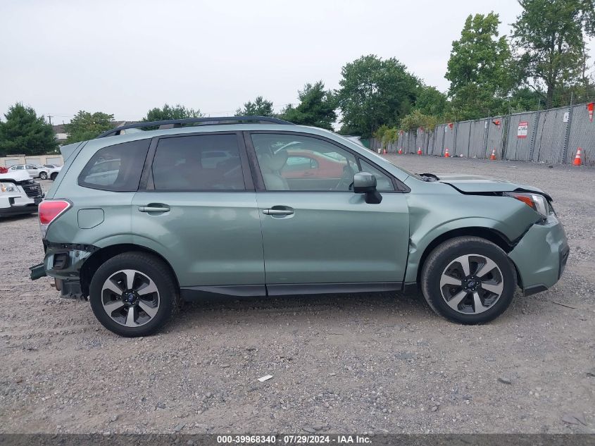 2018 Subaru Forester 2.5I Premium VIN: JF2SJAEC3JH466587 Lot: 39968340