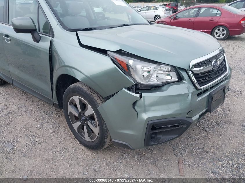 2018 Subaru Forester 2.5I Premium VIN: JF2SJAEC3JH466587 Lot: 39968340