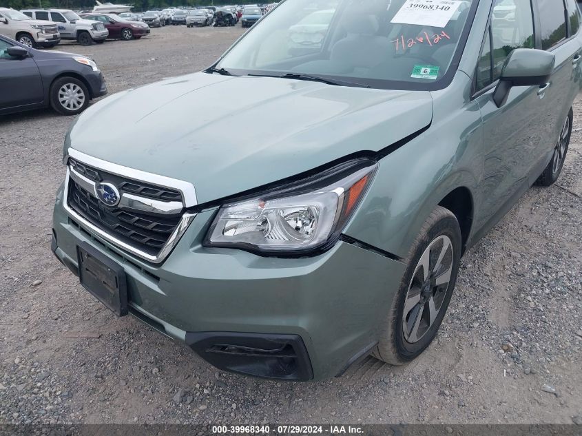 2018 Subaru Forester 2.5I Premium VIN: JF2SJAEC3JH466587 Lot: 39968340