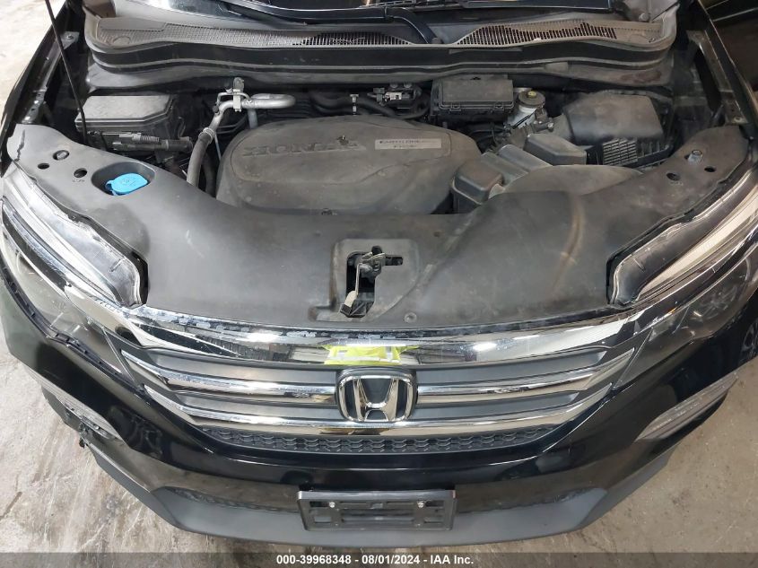 2016 Honda Pilot Ex-L VIN: 5FNYF6H59GB028783 Lot: 39968348