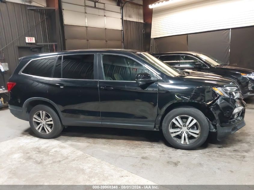 2016 Honda Pilot Ex-L VIN: 5FNYF6H59GB028783 Lot: 39968348