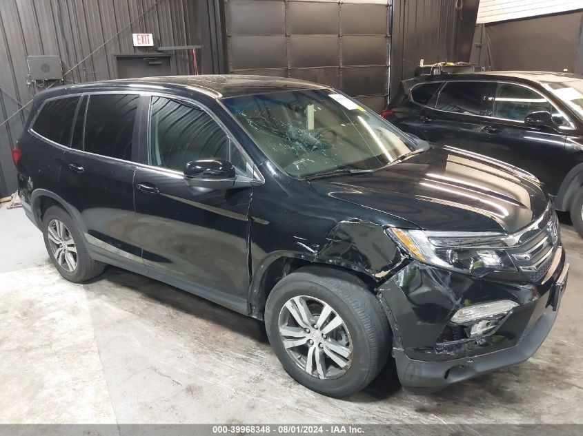 2016 Honda Pilot Ex-L VIN: 5FNYF6H59GB028783 Lot: 39968348