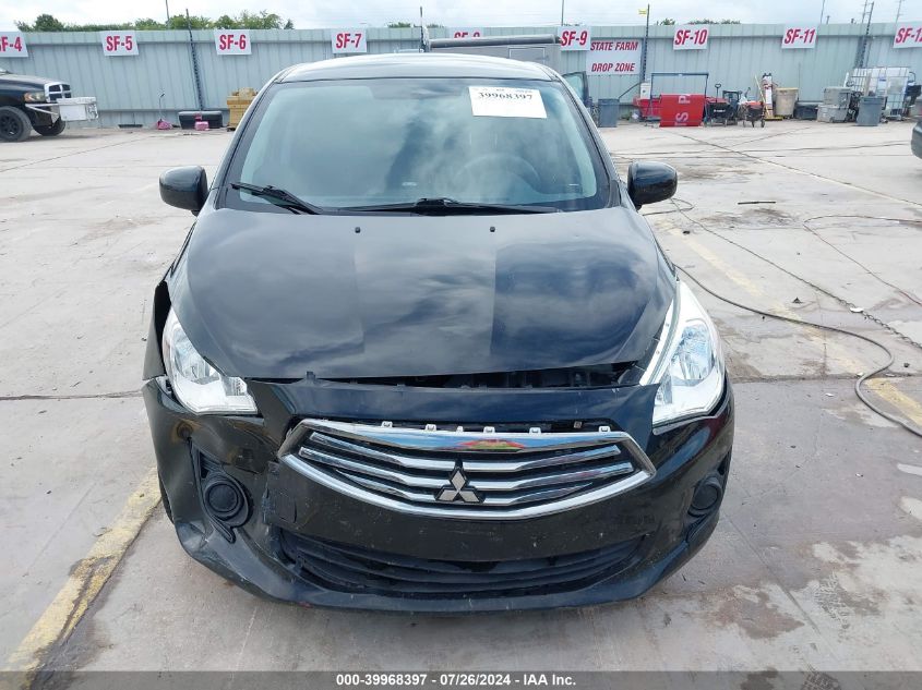 2018 Mitsubishi Mirage G4 Es VIN: ML32F3FJ1JHF09340 Lot: 39968397