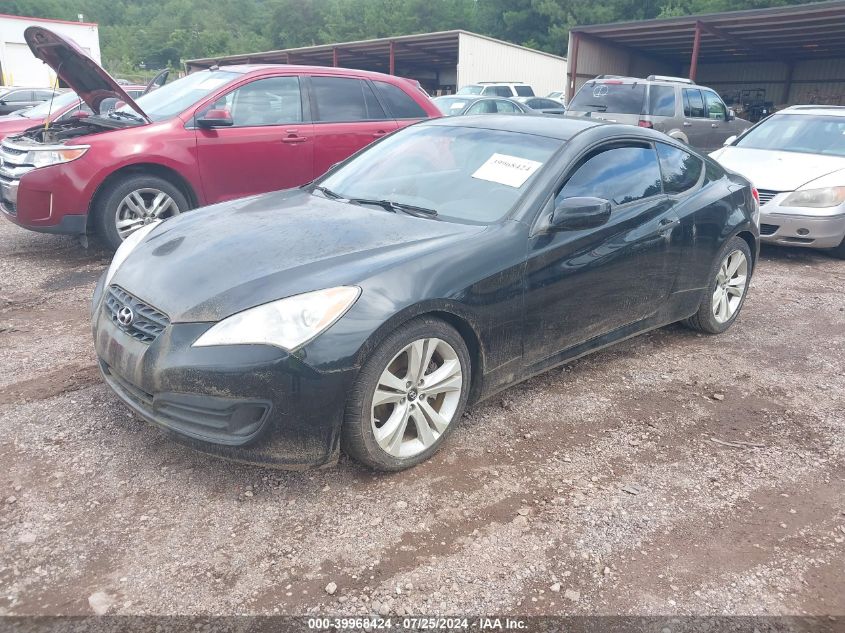 2010 Hyundai Genesis 2.0T VIN: KMHHT6KD6AU028114 Lot: 39968424