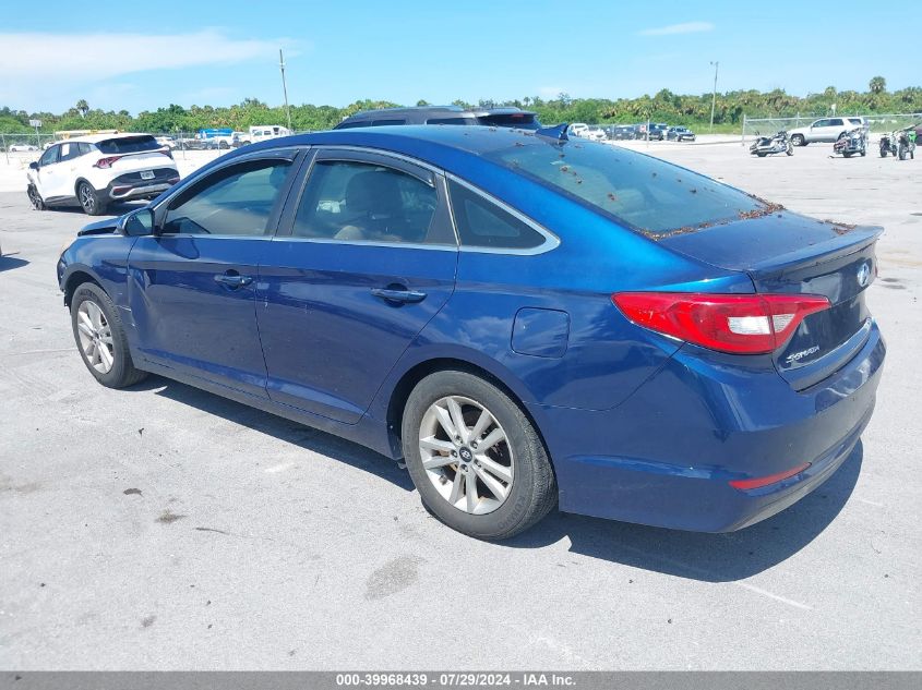 2016 Hyundai Sonata Se VIN: 5NPE24AFXGH319896 Lot: 40794741