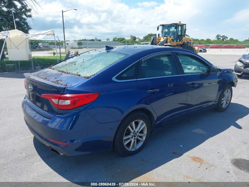 2016 Hyundai Sonata Se VIN: 5NPE24AFXGH319896 Lot: 40794741