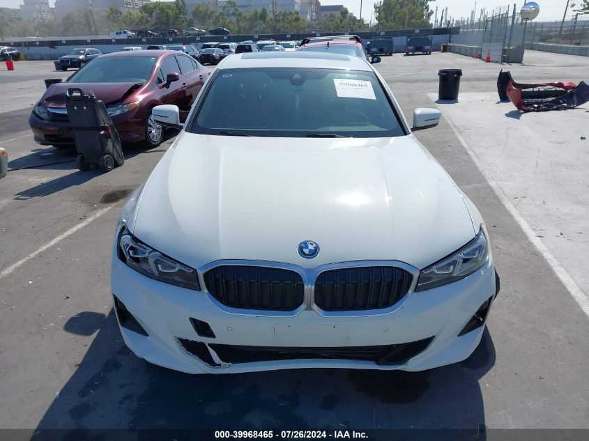 2023 BMW 3 Series 330E VIN: 3MW39FF09P8D21299 Lot: 39968465