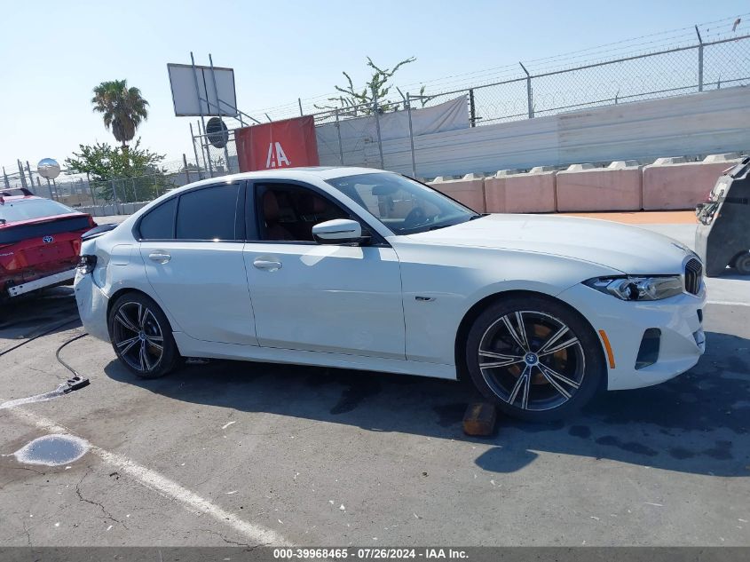 2023 BMW 3 Series 330E VIN: 3MW39FF09P8D21299 Lot: 39968465