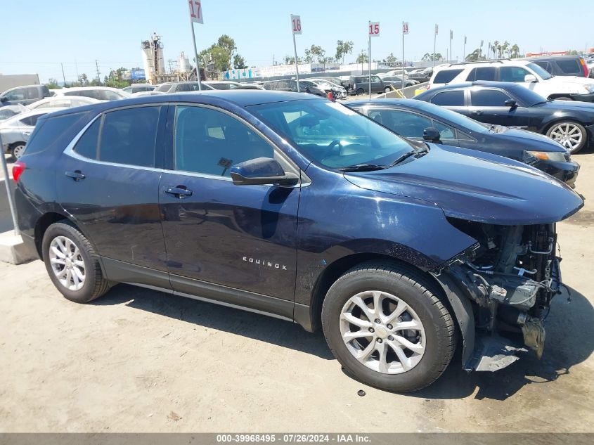 2020 Chevrolet Equinox Fwd Lt 1.5L Turbo VIN: 3GNAXKEV3LS552449 Lot: 39968495