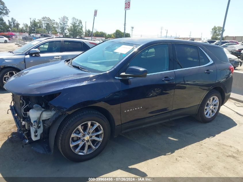 2020 Chevrolet Equinox Fwd Lt 1.5L Turbo VIN: 3GNAXKEV3LS552449 Lot: 39968495