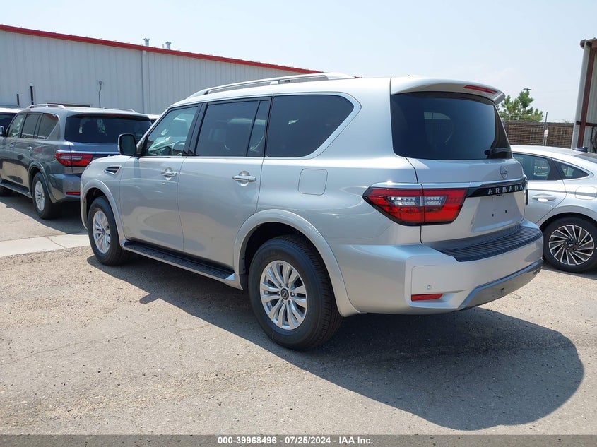 2024 Nissan Armada Sv 4Wd VIN: JN8AY2ADXR9709543 Lot: 39968496
