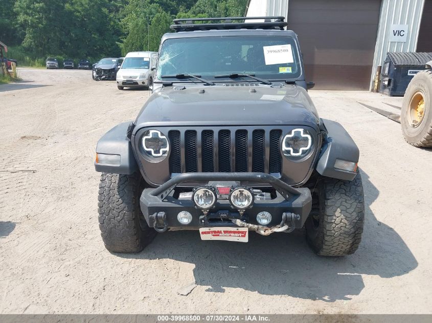 2018 Jeep Wrangler Unlimited Sport S 4X4 VIN: 1C4HJXDG0JW108911 Lot: 39968500