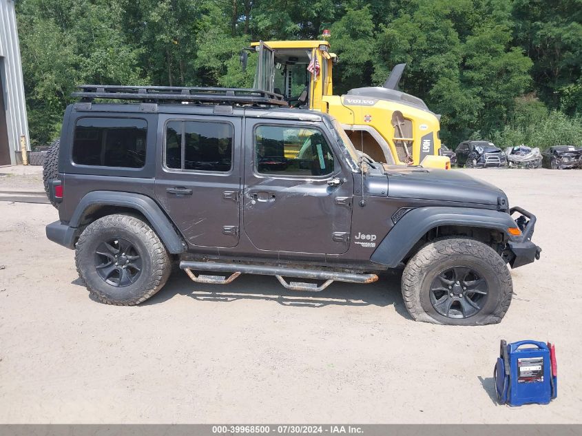 2018 Jeep Wrangler Unlimited Sport S 4X4 VIN: 1C4HJXDG0JW108911 Lot: 39968500