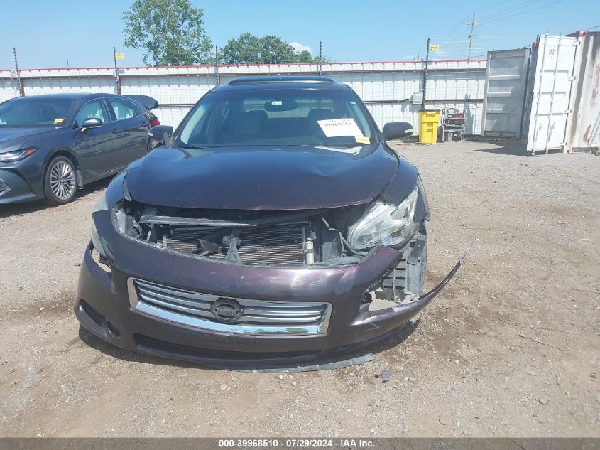 2012 Nissan Maxima S/Sv VIN: 1N4AA5AP0CC849886 Lot: 39968510