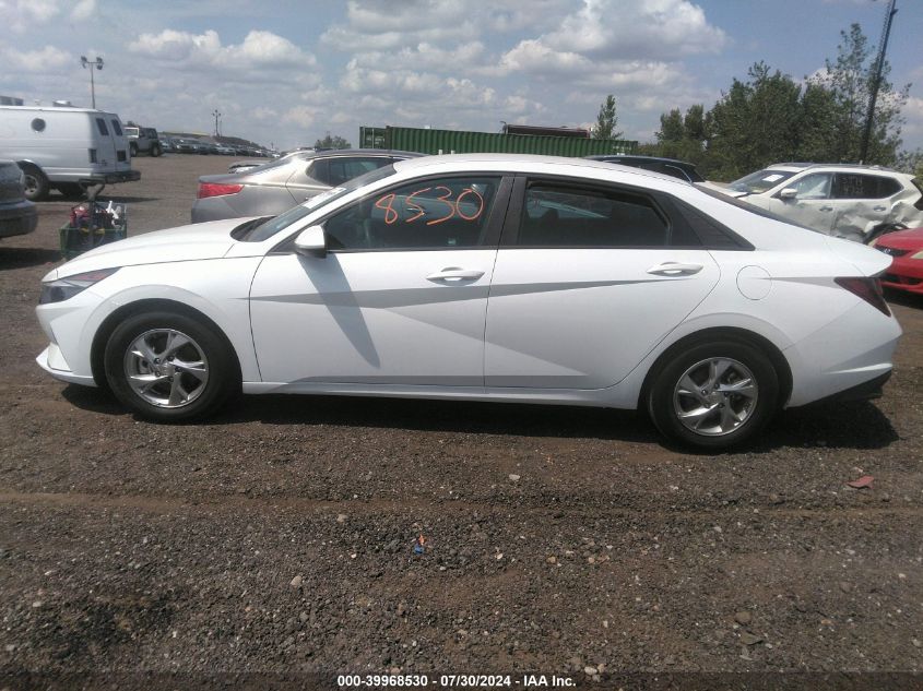 2021 Hyundai Elantra Se VIN: 5NPLL4AG4MH041425 Lot: 39968530