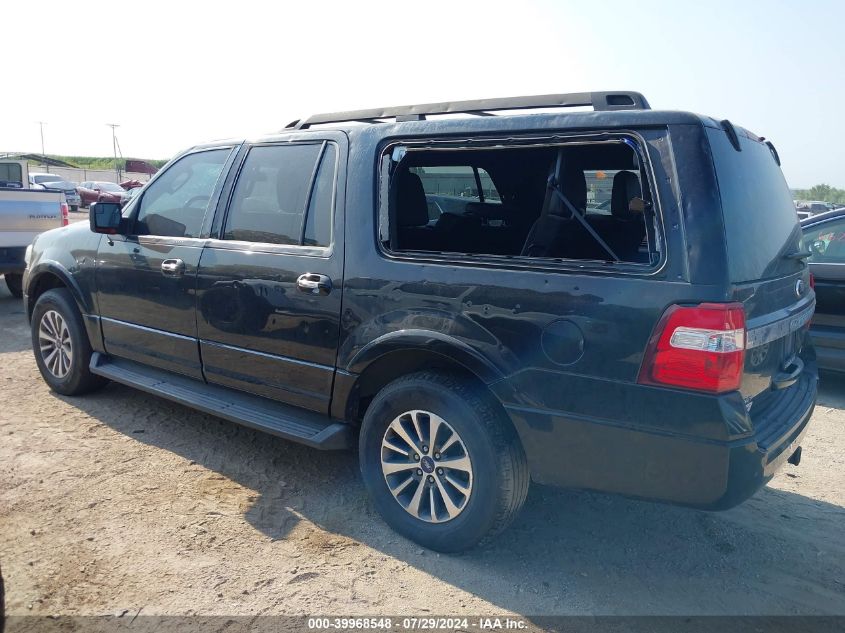 2015 Ford Expedition El Xlt VIN: 1FMJK1JT2FEF19376 Lot: 39968548