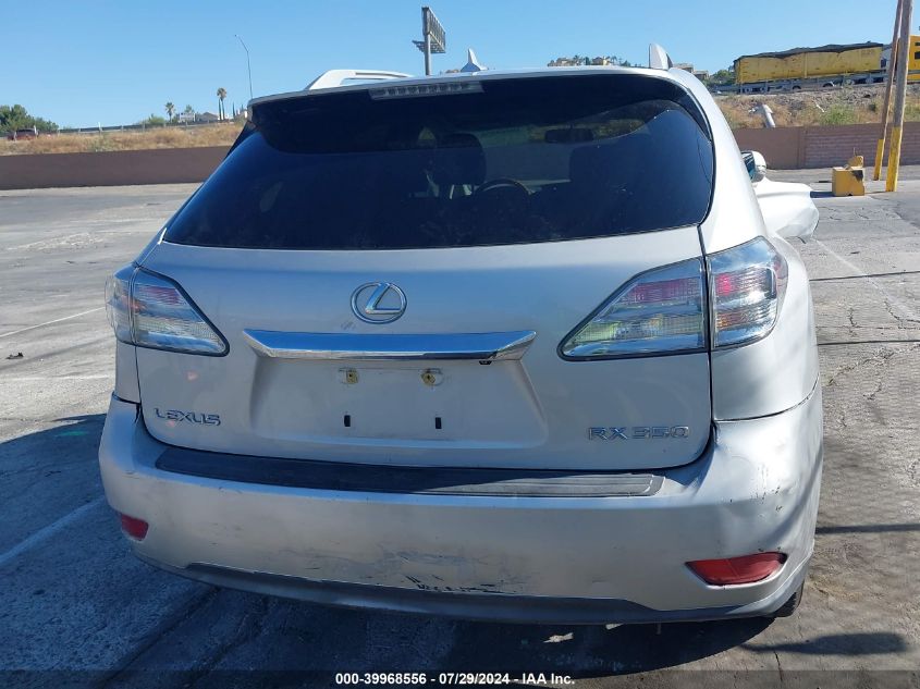 2010 Lexus Rx 350 VIN: 2T2ZK1BA8AC024577 Lot: 39968556