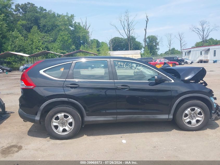 2013 Honda Cr-V Lx VIN: 2HKRM4H36DH684045 Lot: 39968573