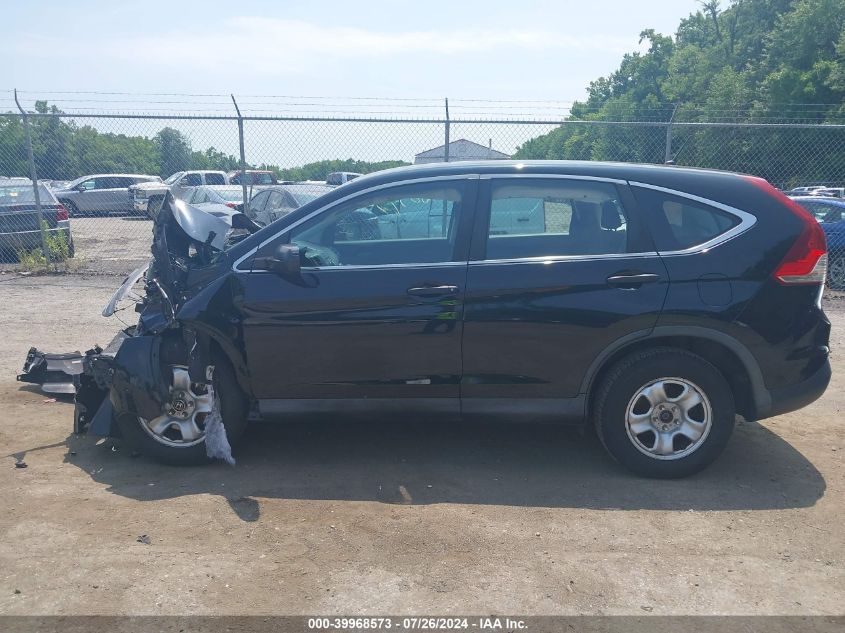 2013 Honda Cr-V Lx VIN: 2HKRM4H36DH684045 Lot: 39968573