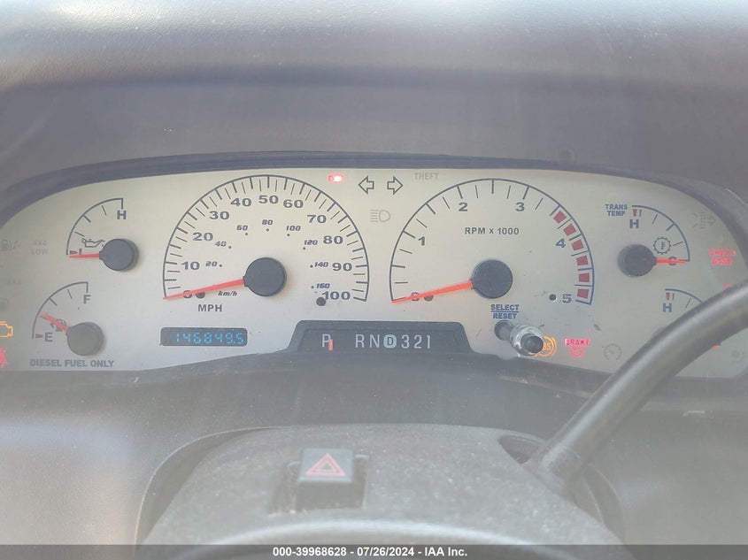 2003 Ford F250 Super Duty VIN: 1FTNX21PX3EB36586 Lot: 39968628