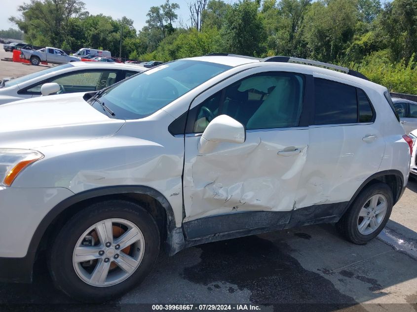 2016 Chevrolet Trax Lt VIN: KL7CJPSB6GB526159 Lot: 39968667