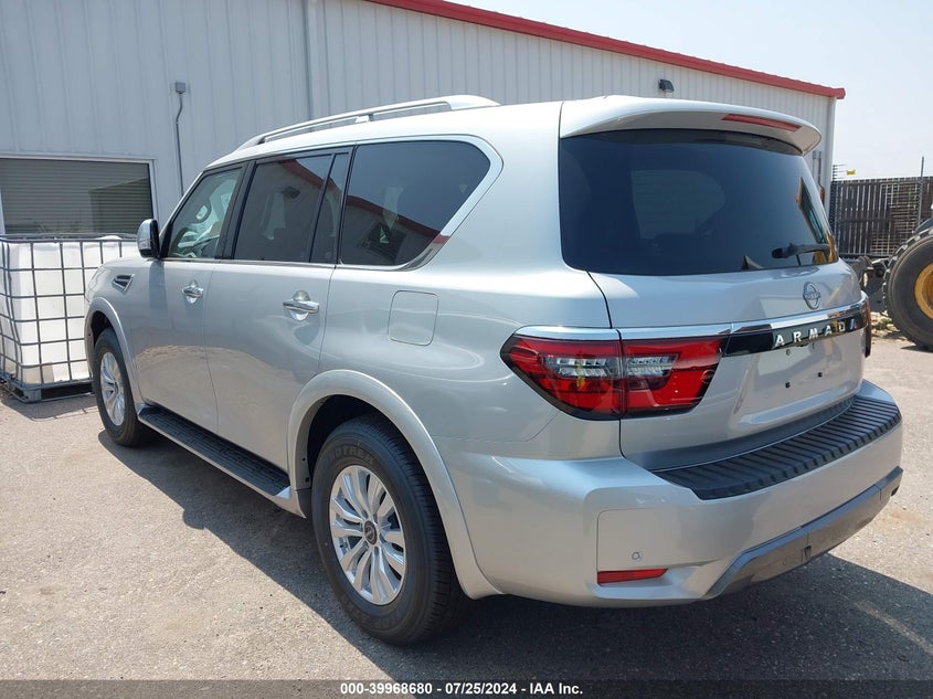 2024 Nissan Armada Sv 4Wd VIN: JN8AY2AD1R9709544 Lot: 39968680