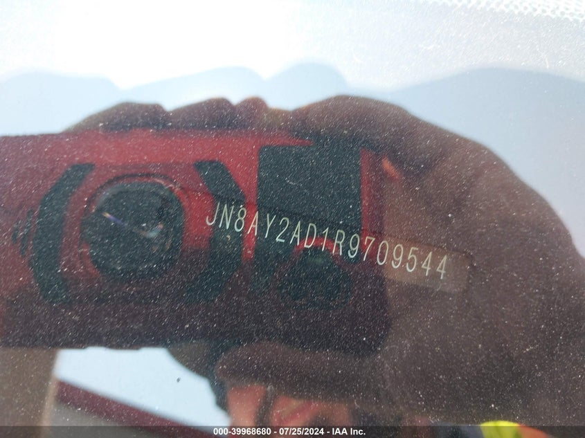 2024 Nissan Armada Sv 4Wd VIN: JN8AY2AD1R9709544 Lot: 39968680