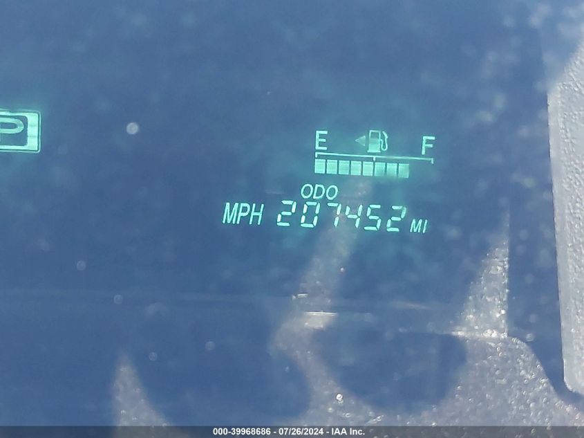 2006 Toyota Prius VIN: JTDKB20U867544120 Lot: 39968686