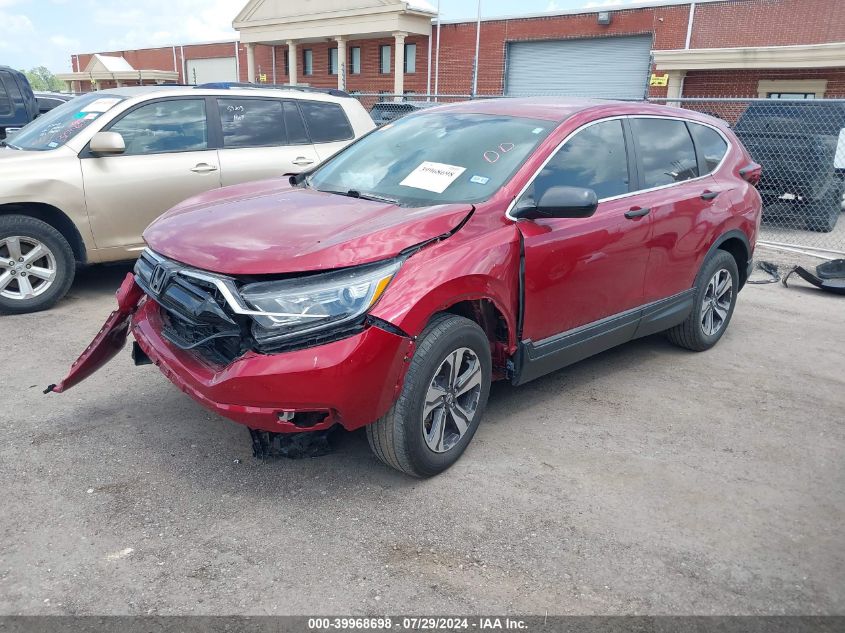 2020 Honda Cr-V 2Wd Lx VIN: 5J6RW1H28LL004845 Lot: 39968698