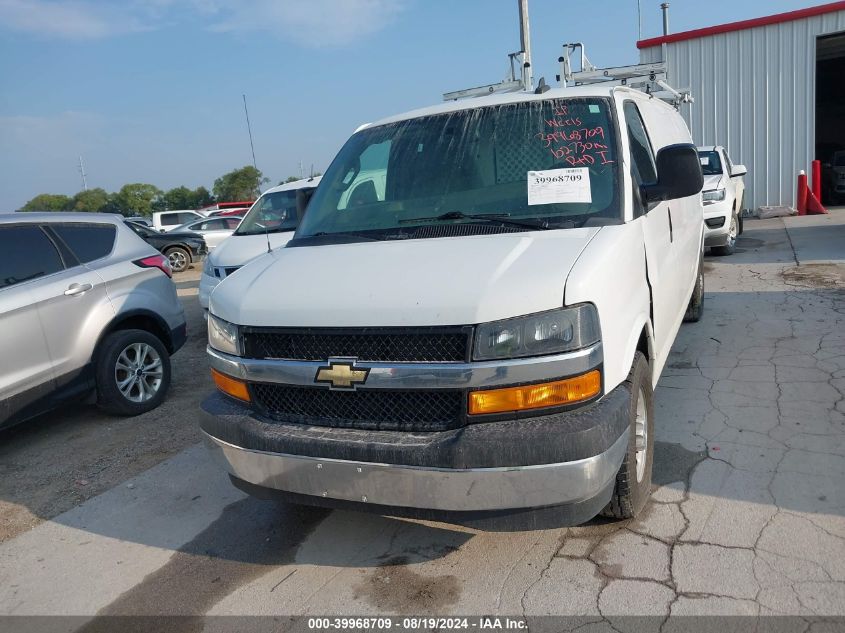 2020 Chevrolet Express Cargo Rwd 3500 Extended Wheelbase Wt VIN: 1GCZGHFG5L1250614 Lot: 39968709