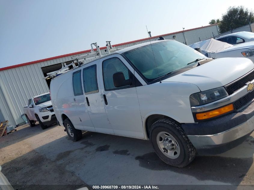 2020 Chevrolet Express Cargo Rwd 3500 Extended Wheelbase Wt VIN: 1GCZGHFG5L1250614 Lot: 39968709