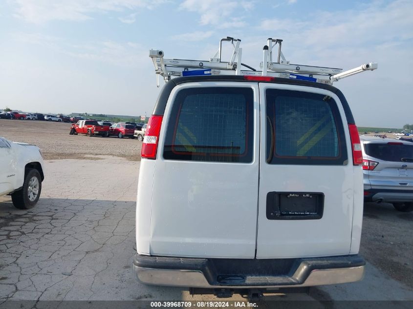 2020 Chevrolet Express Cargo Rwd 3500 Extended Wheelbase Wt VIN: 1GCZGHFG5L1250614 Lot: 39968709