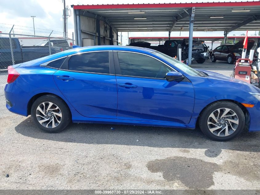 2018 Honda Civic Ex VIN: 19XFC2F76JE023065 Lot: 39968730