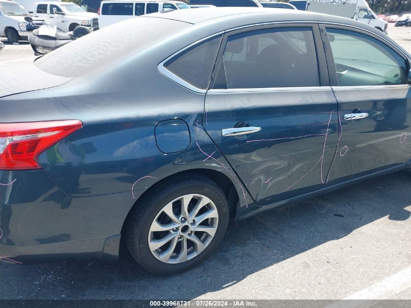 2017 Nissan Sentra Sv VIN: 3N1AB7AP9HY258802 Lot: 39968731