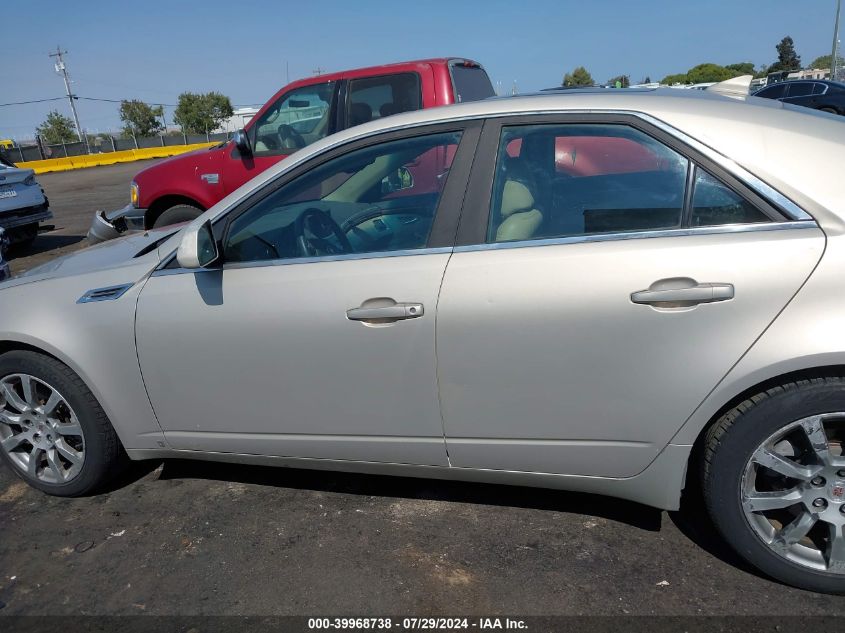 2009 Cadillac Cts Standard VIN: 1G6DV57V290135496 Lot: 39968738