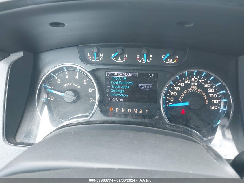 2013 Ford F150 Super Cab VIN: 1FTFX1EF6DKD52132 Lot: 39968774