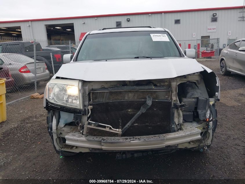 2011 Honda Pilot Ex-L VIN: 5FNYF4H5XBB027462 Lot: 39968784