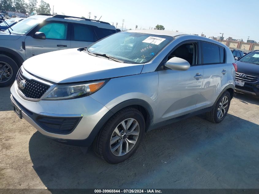 KNDPB3AC9G7796459 2016 KIA SPORTAGE - Image 2