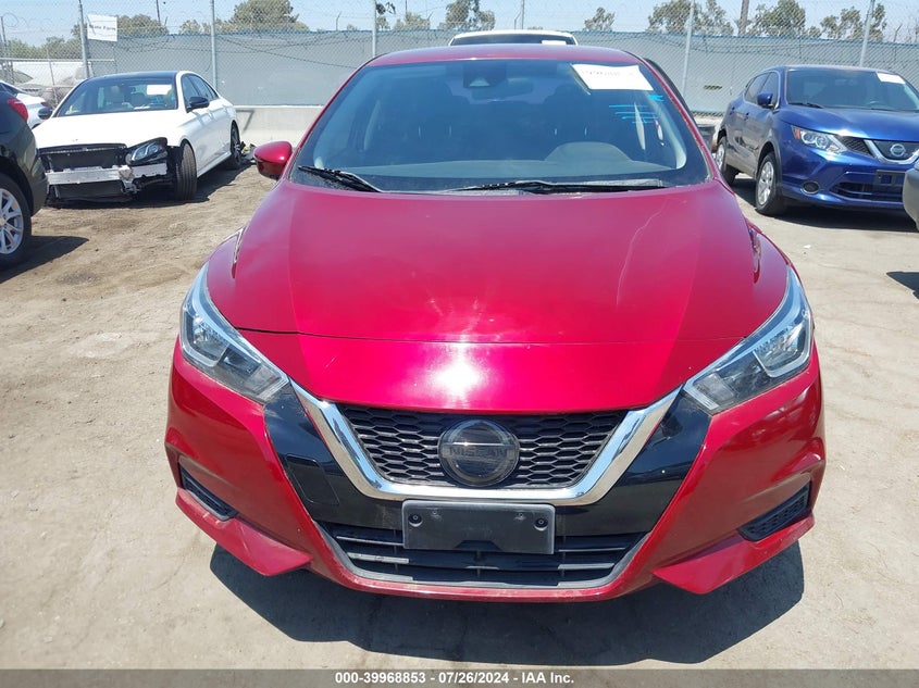 2020 Nissan Versa Sv Xtronic Cvt VIN: 3N1CN8EV7LL812116 Lot: 39968853