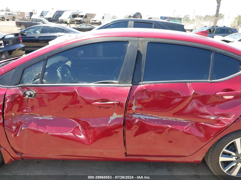 2020 Nissan Versa Sv Xtronic Cvt VIN: 3N1CN8EV7LL812116 Lot: 39968853