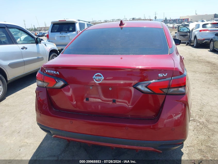 2020 Nissan Versa Sv Xtronic Cvt VIN: 3N1CN8EV7LL812116 Lot: 39968853
