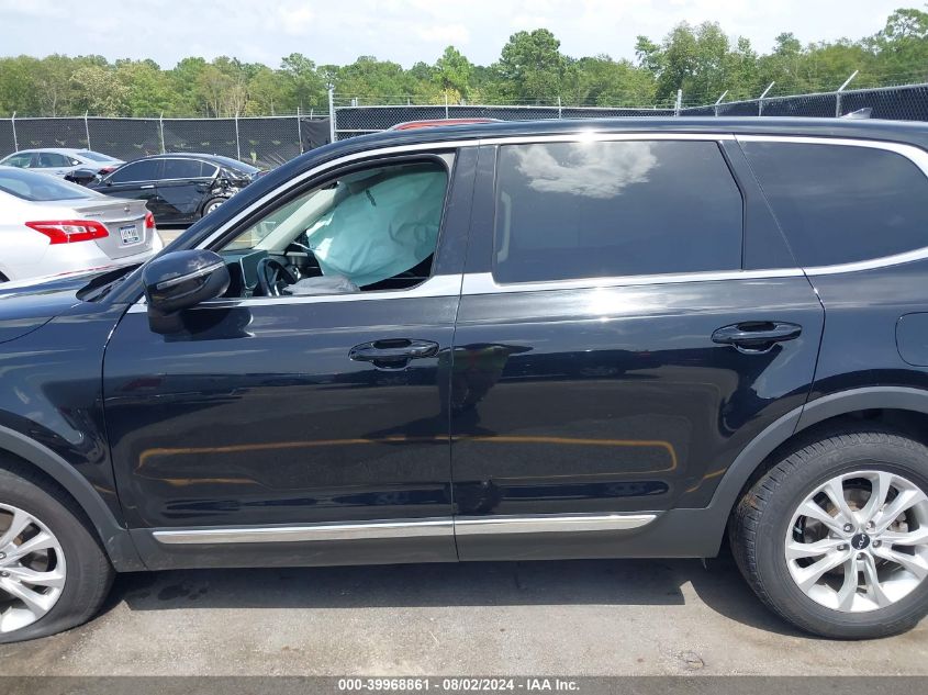 2022 Kia Telluride Lx VIN: 5XYP24HC2NG222815 Lot: 39968861