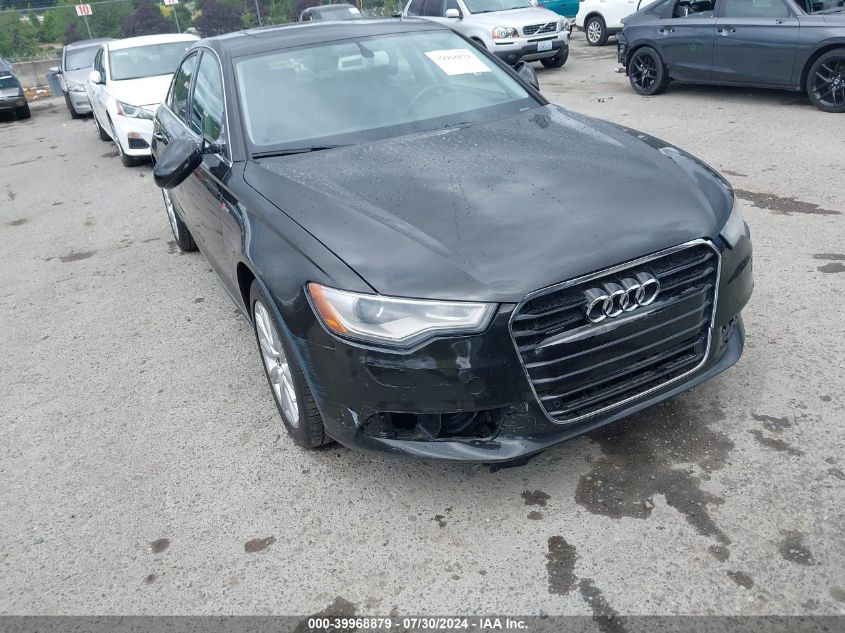 2013 Audi A6 Premium Plus VIN: WAUGGAFCXDN051061 Lot: 39968879